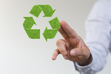 recycling modern grün