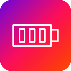 Battery Vector Icon Design Illustration