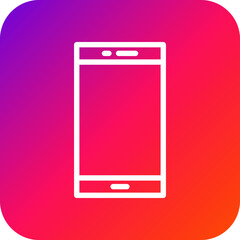 Smartphone Vector Icon Design Illustration