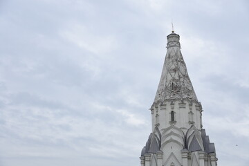 Fototapeta na wymiar Church of the Ascension in Kolomenskoye, Moscow, Russia.