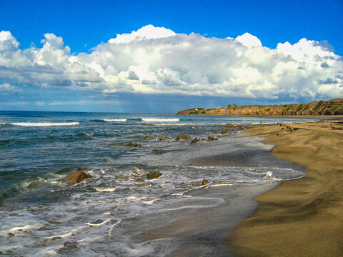 Beach at st eustatius