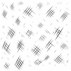 Background with grunge-style scratches on a white background.