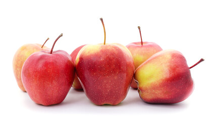 Many big apples.