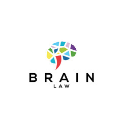 Brain Logo and Icon mascot for your company