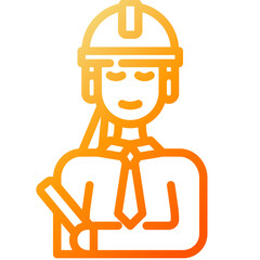 architect gradient icon