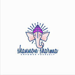 Mascot logo vector icon illustration design Premium Vector