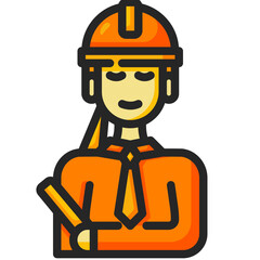 architect Two Tone icon