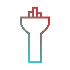 Fototapeta premium sink icon