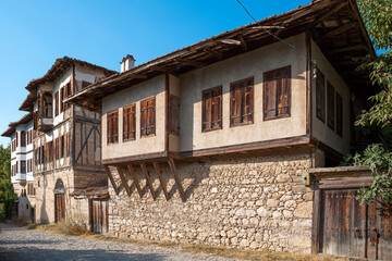 safranbolu / turkey.12 September 2020. The historic old Turkish houses