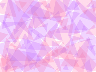 不規則に配置された三角形 紫