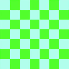 seamless pattern with squares green and blue grid pattern