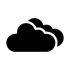 Cloud Vector Icon Design Illustration