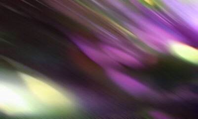 Fototapeta premium Violet floating over green 02