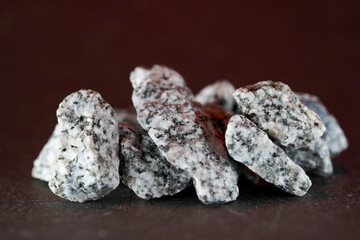 stones in the quarry 