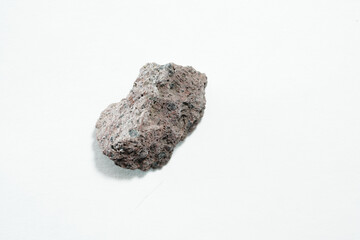 stone on white background