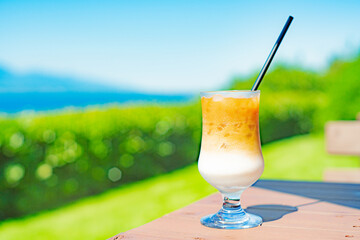 青空とカフェオレ