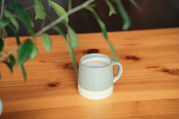 木漏れ日のカフェ