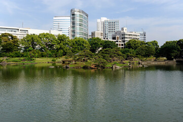 都会の庭園