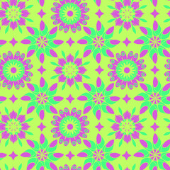 mandala pattern flower