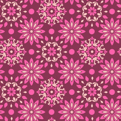 mandala pattern flower