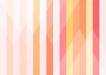 Abstract background with stripes and triangles in pastel colour palette.