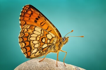 butterfly on leaf