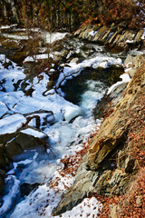 stream in the mountains