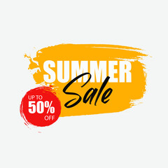 Summer Sale Vector 