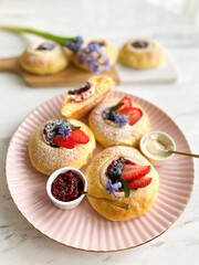 blueberry donuts