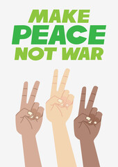 make peace not war