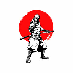ninja samurai artwork © Grind