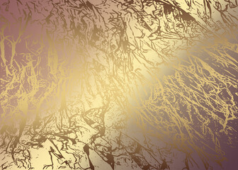 Fototapeta premium Golden Abstract decorative paper texture background for artwork - Illustration