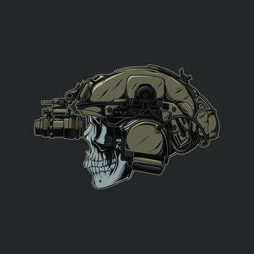 Military Helmet Skull Images – Browse 5,236 Stock Photos, Vectors, and