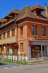 Les Andelys; France - june 24 2021 :  city center of Petit Andely