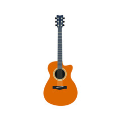 Guitar icon vector. music sign. vector illustration