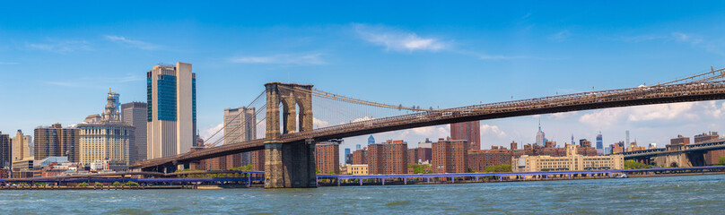 Naklejka premium Manhattan cityscape in New York