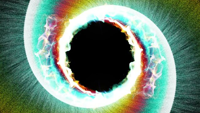 Abstract Cyberspace Animation Background, Loop
