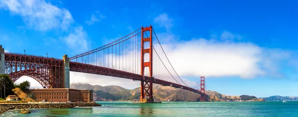 Cercles muraux Pont du Golden Gate Golden Gate Bridge in San Francisco