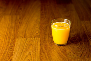 glass of orange juice