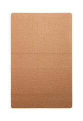 Closed up of corrugated cardboard used as design element background