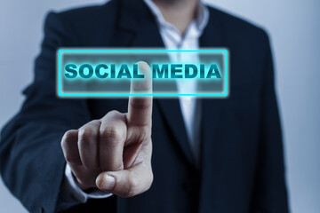 social media concept keyword
