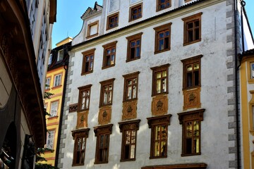 Naklejka premium Prague street