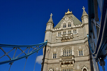 Fototapeta na wymiar London; England - october 21 2021 : the Tower Bridge