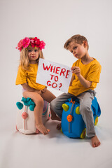 going on a trip...and asking where to go after war