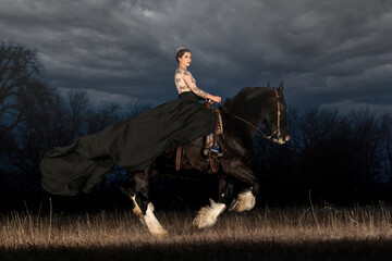 Romantic Horse Rider