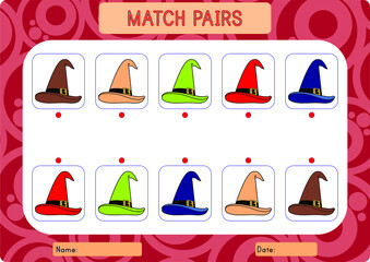 s worksheet is about matching pictures 