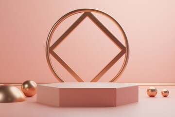 3d rendering illustration of background abstract glass bubble ball, art display wallpaper