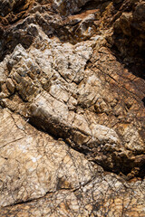 Natural stone, stone texture, large brown stones