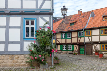 In der Altstadt von Halberstadt