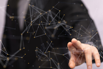 Global digital connections with technology